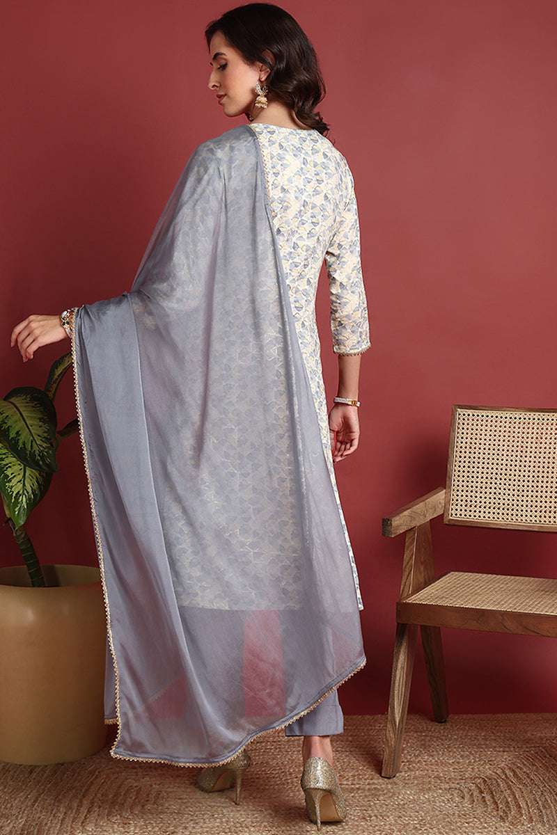 Grey-Viscose-Rayon-Embroidered-Straight-3-Piece-Kurta-Set