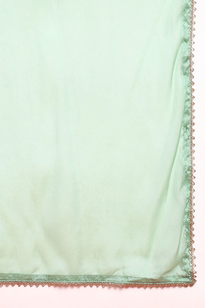 Green-Viscose-Rayon-Embroidered-Straight-3-Piece-Kurta-Set