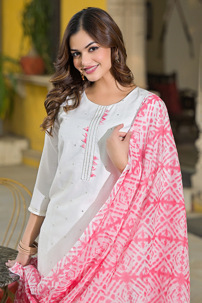Pink-Rayon-Blend-Solid-Embroidered-Straight-Kurta-Set