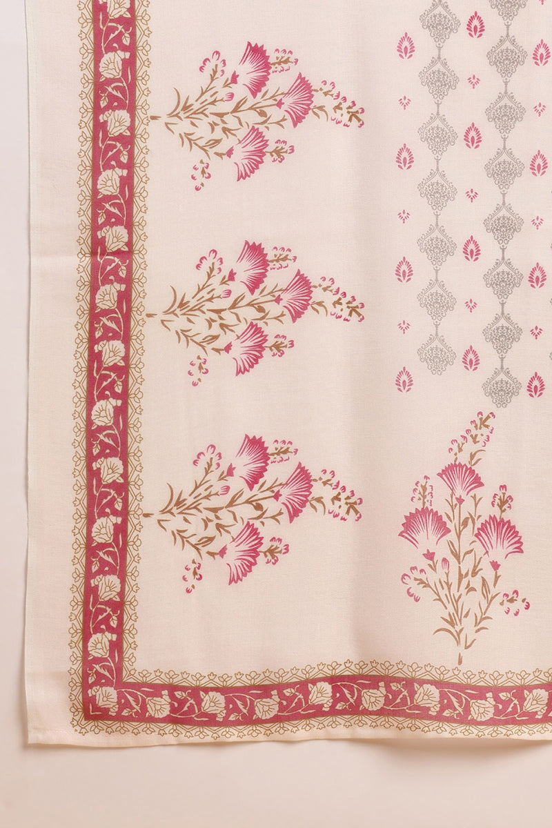 Pink-Rayon-Blend-Floral-Straight-Printed-3-Piece-Kurta-Set