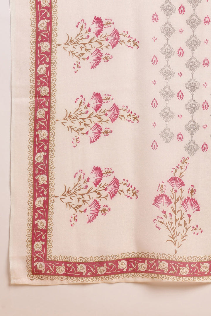 Pink-Rayon-Blend-Floral-Straight-Printed-3-Piece-Kurta-Set