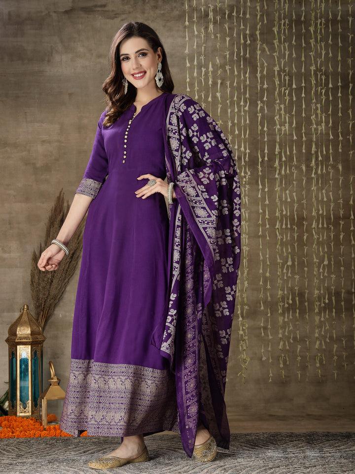 Violet-Rayon-2-Piece-Anarkali-Set