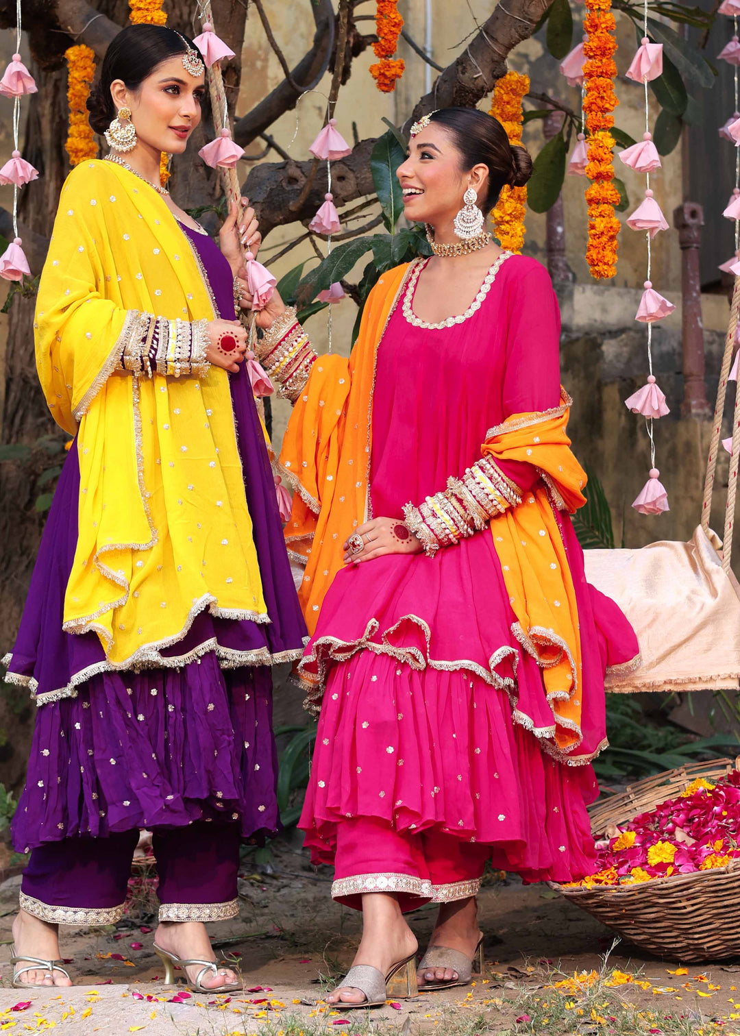 Vanika-Pink-Georgette-Anarkali-Set