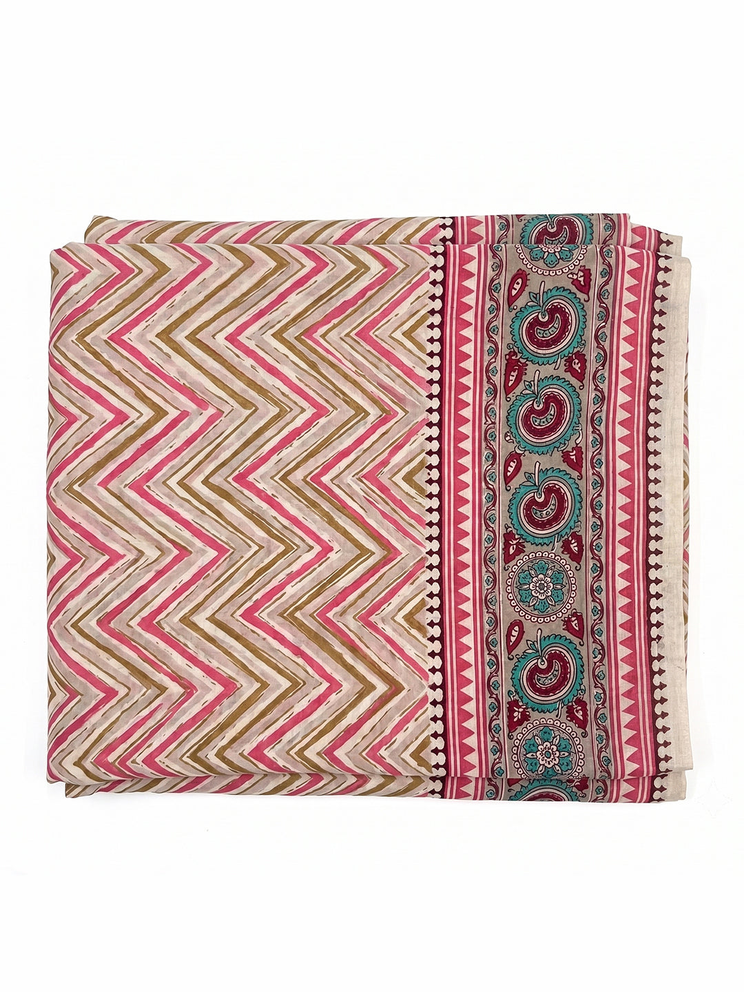Multicolor Chevron Printed Dupatta