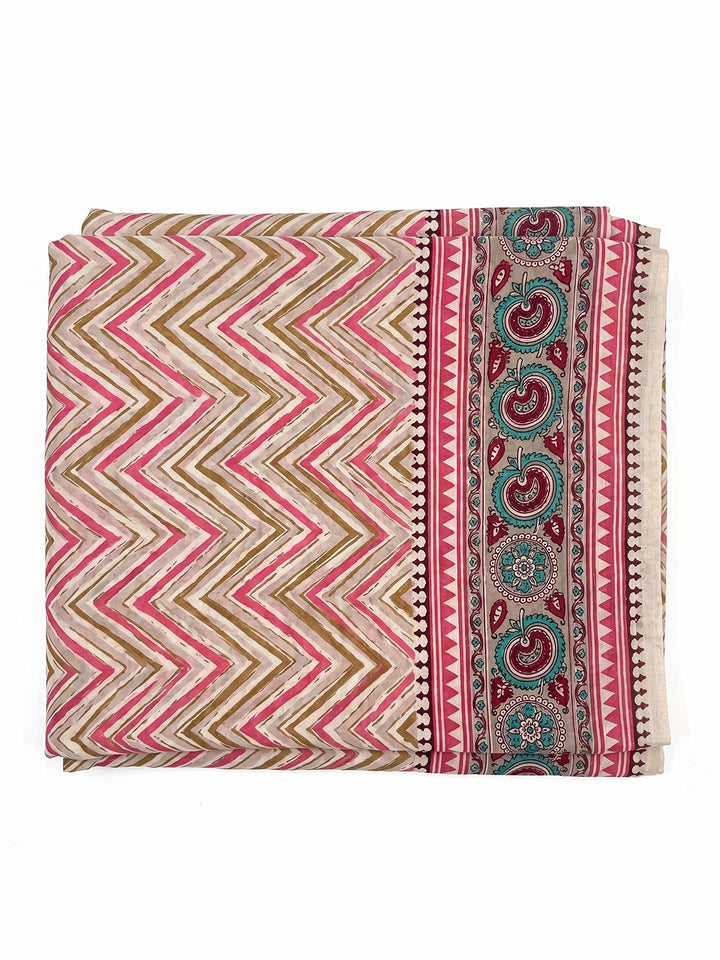 Multicolor Chevron Printed Dupatta
