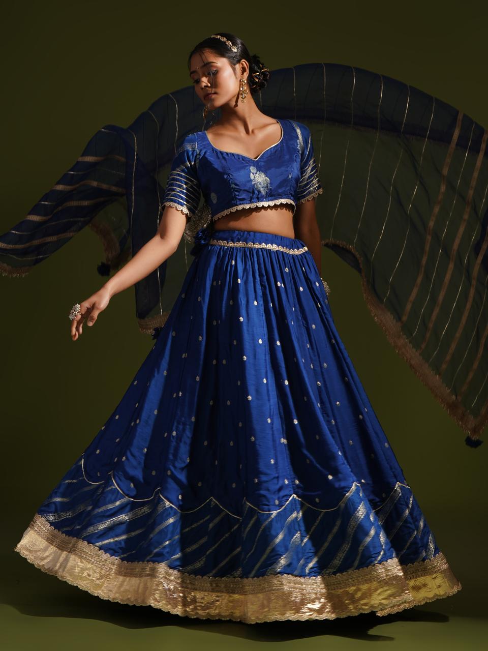 zeresouq-blue-printed-lehnga-set