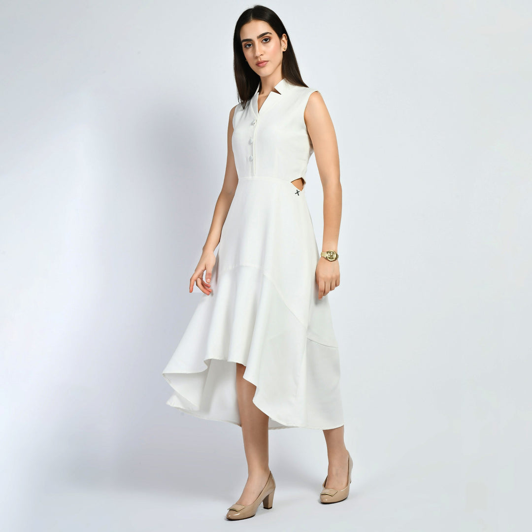 White-Cotton-Blend-Vivacity-Cut-Out-Maxi-Dress