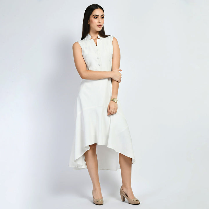 White-Cotton-Blend-Vivacity-Cut-Out-Maxi-Dress