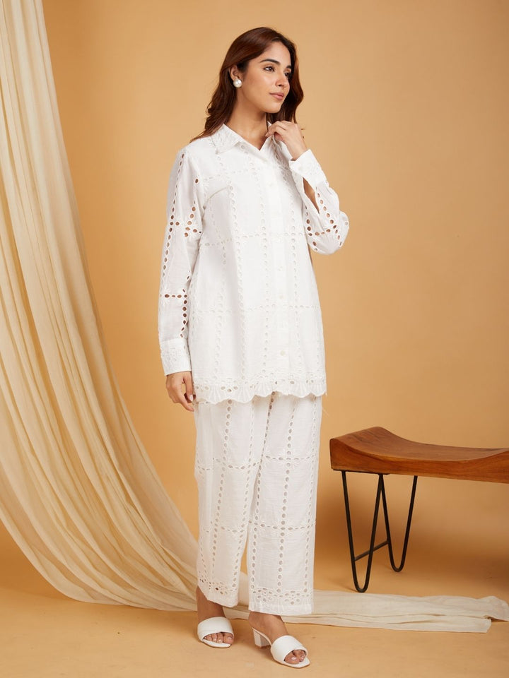 White-Cotton-Embroidered-Co-Ord-Set