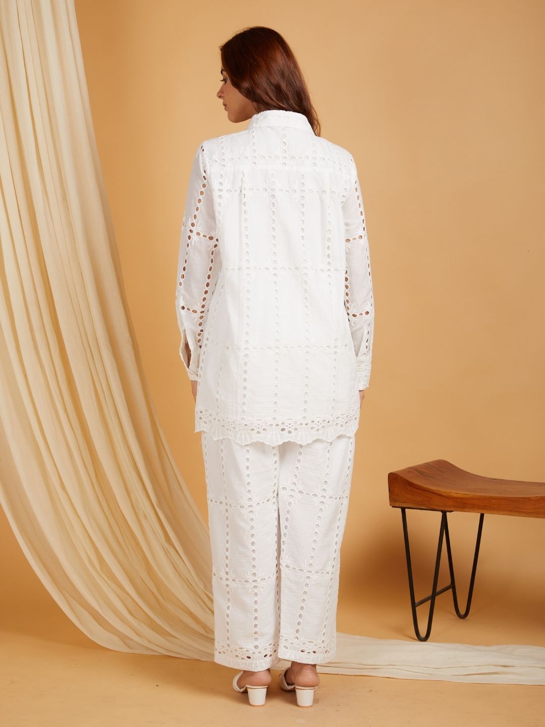 White-Cotton-Embroidered-Co-Ord-Set