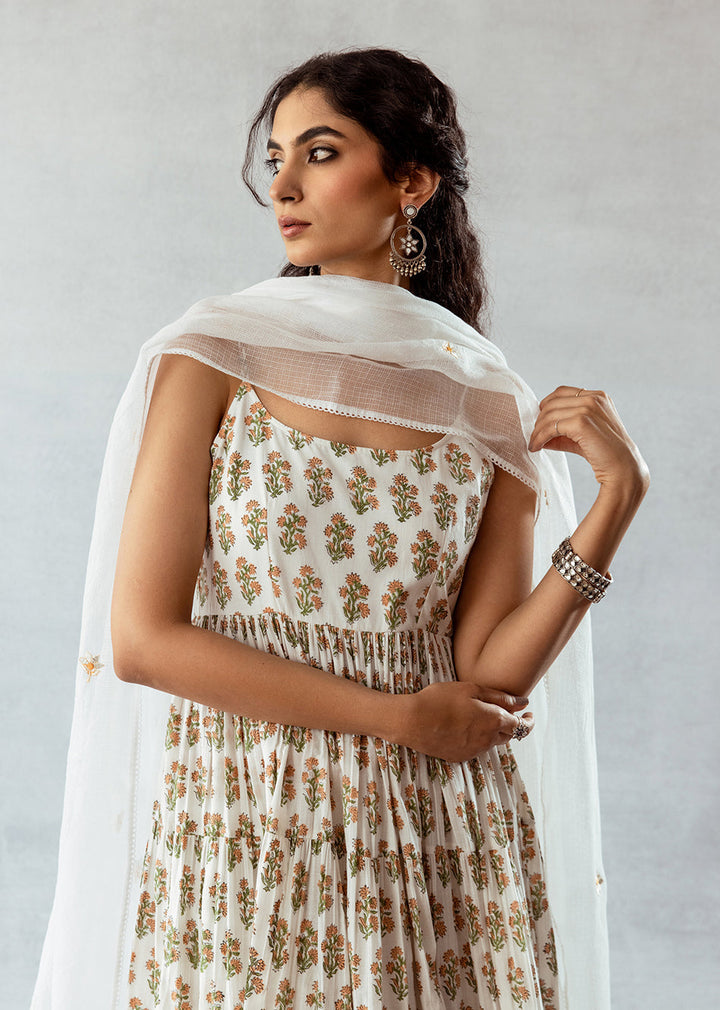 White-Cotton-Strappy-Tiered-Anarkali-Set