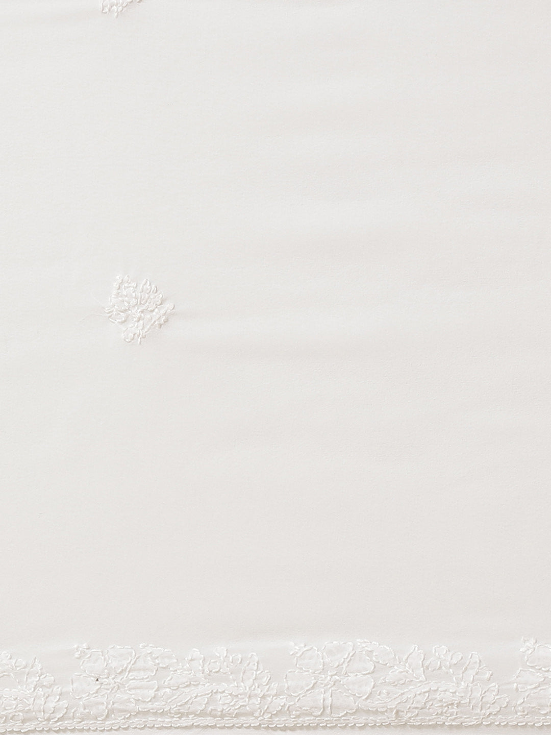White-Georgette-Hand-Embroidered-Chikankari-Saree