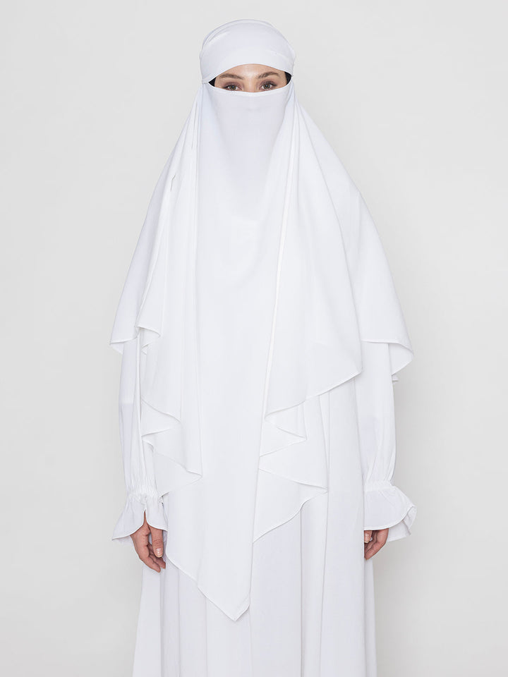 White-Polyester-Front-Pleated-Crickeled-Abaya