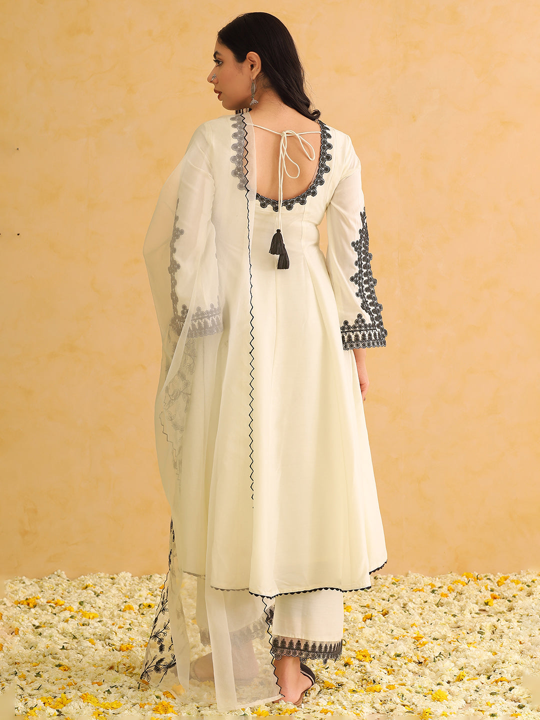 White-Silk-Blend-Solid-Embroidered-Anarkali-Set