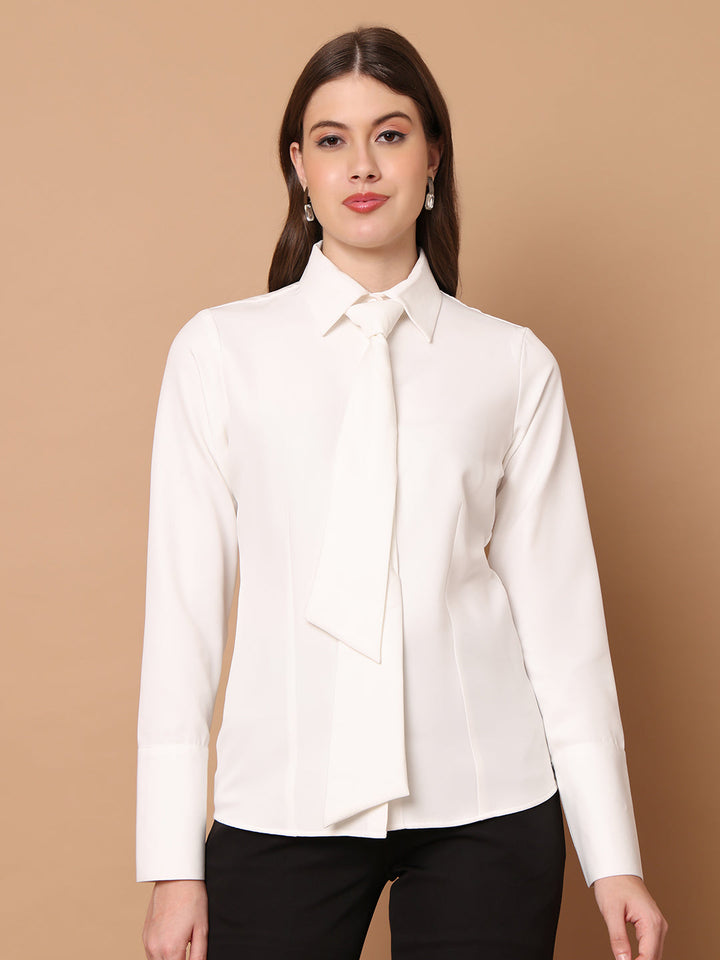 White-Spandex-Feminine-Touch-Tie-Shirt