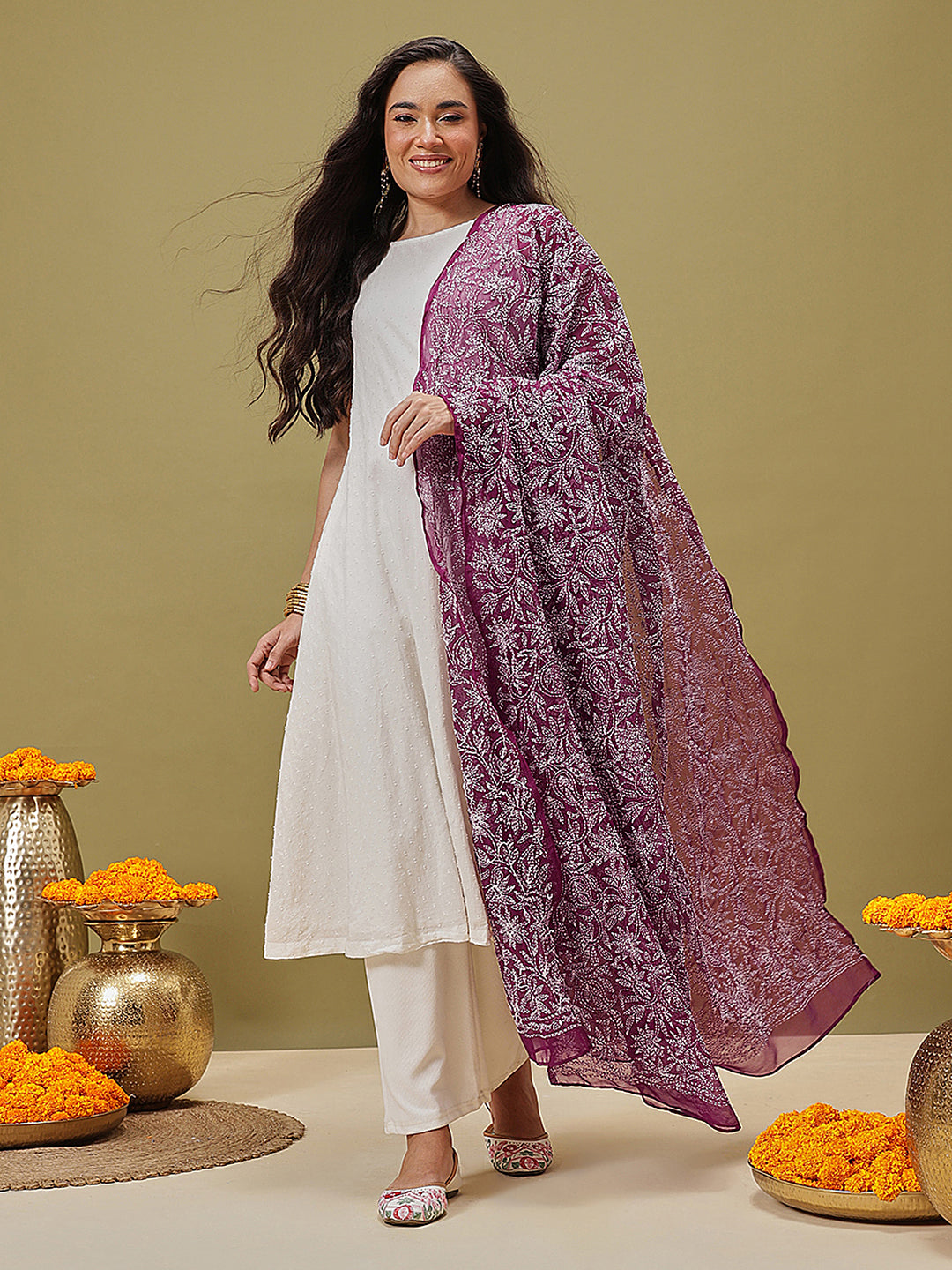 Wine-Kota-Tapchi-Chikankari-Dupatta-ONLY