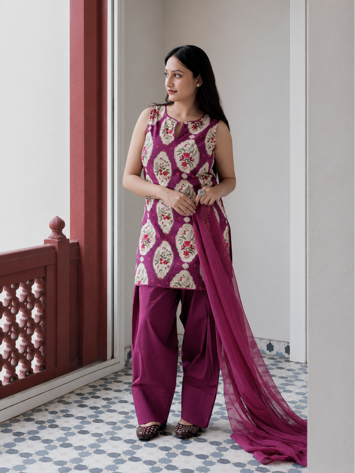 Jamuni Fusion Farshi Set