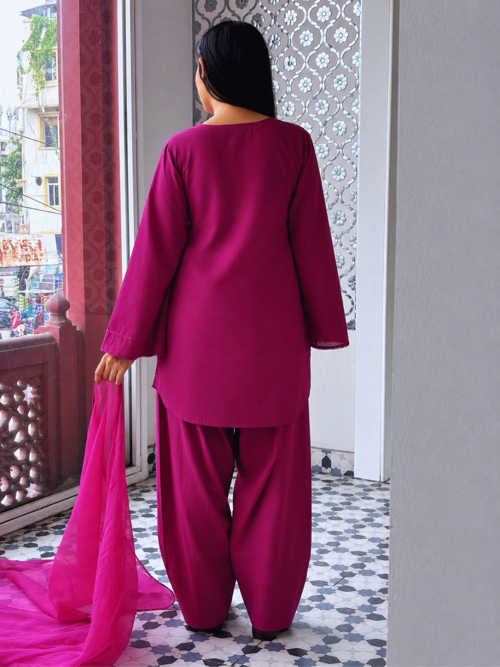 Jamuni Solid Farshi Set