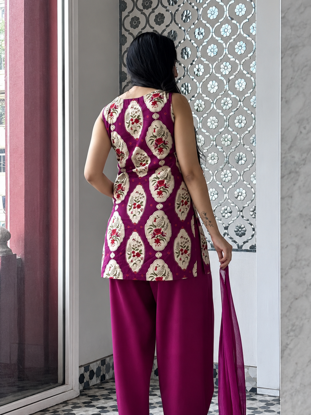 Jamuni Fusion Farshi Set