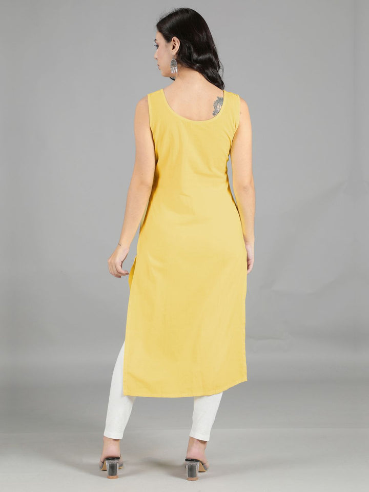 Seva-Chikan-Yellow-Long-Slip-For-Chikankari-Kurta