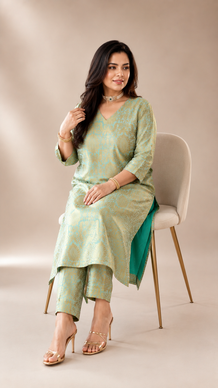 Benarasi Brocade Coord Set