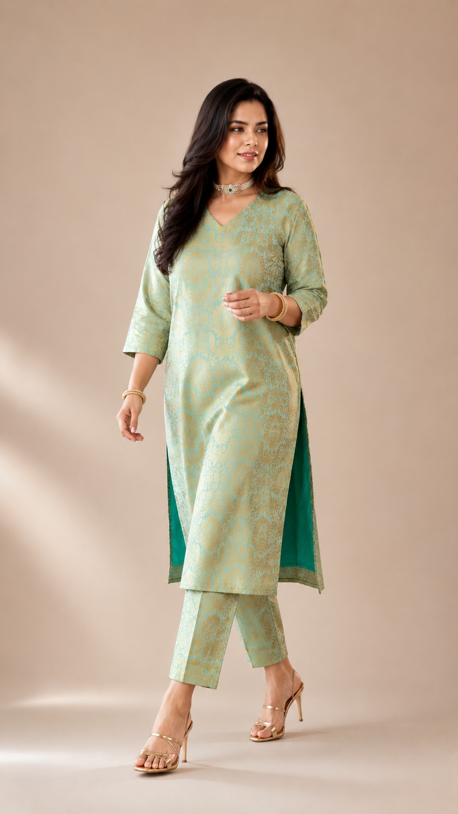 Benarasi Brocade Coord Set