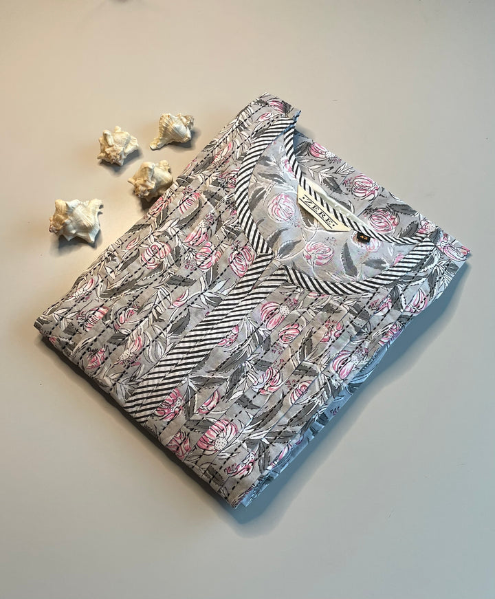 Lavendar Chikankari Kurta only