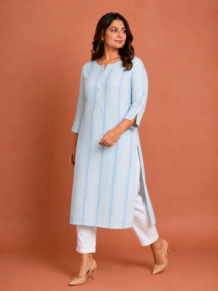 Coral Chikankari Kurta only
