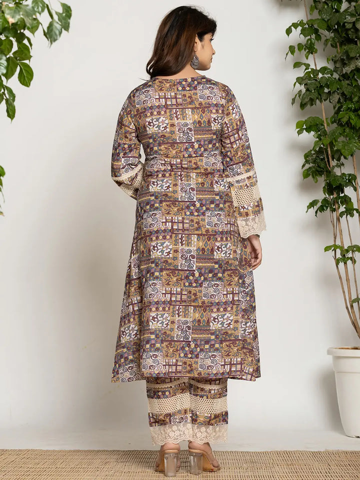 Beige-Cotton-Ethnic-Motifs-A-Line-2-Piece-Kurta-Set