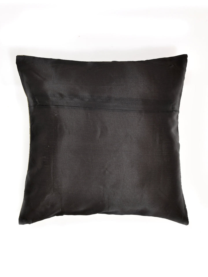 Black-Banarasi-Zari-Cushion-Cover