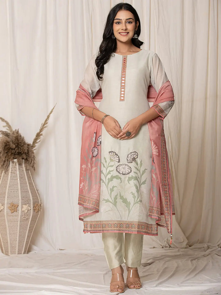 Cream-Chanderi-Embroidered-Straight-3-Piece-Kurta-Set