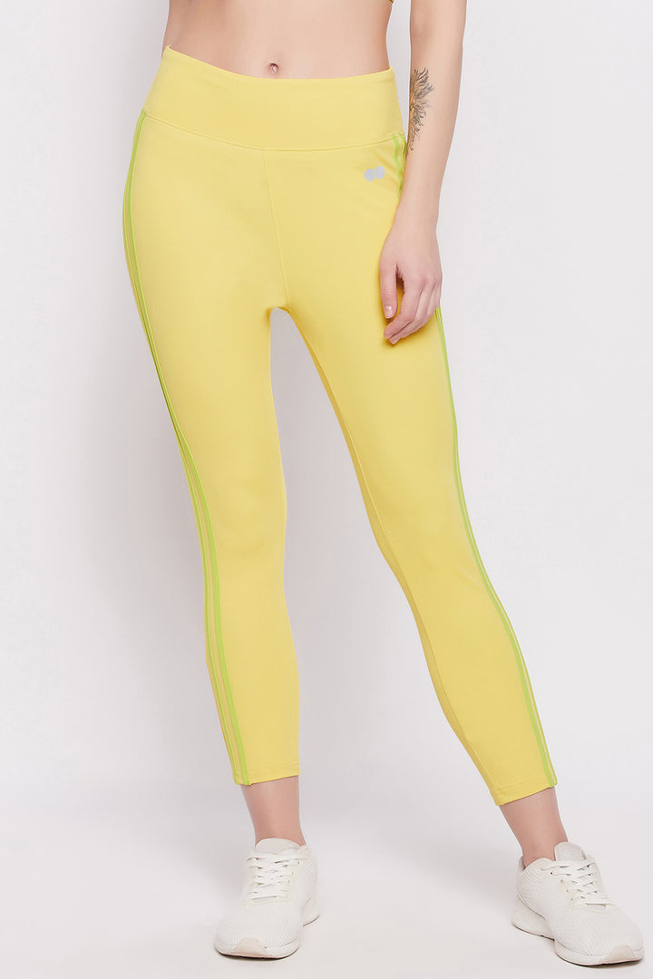 Lemon-Yellow-Polyamide-High-Rise-Active-Tights