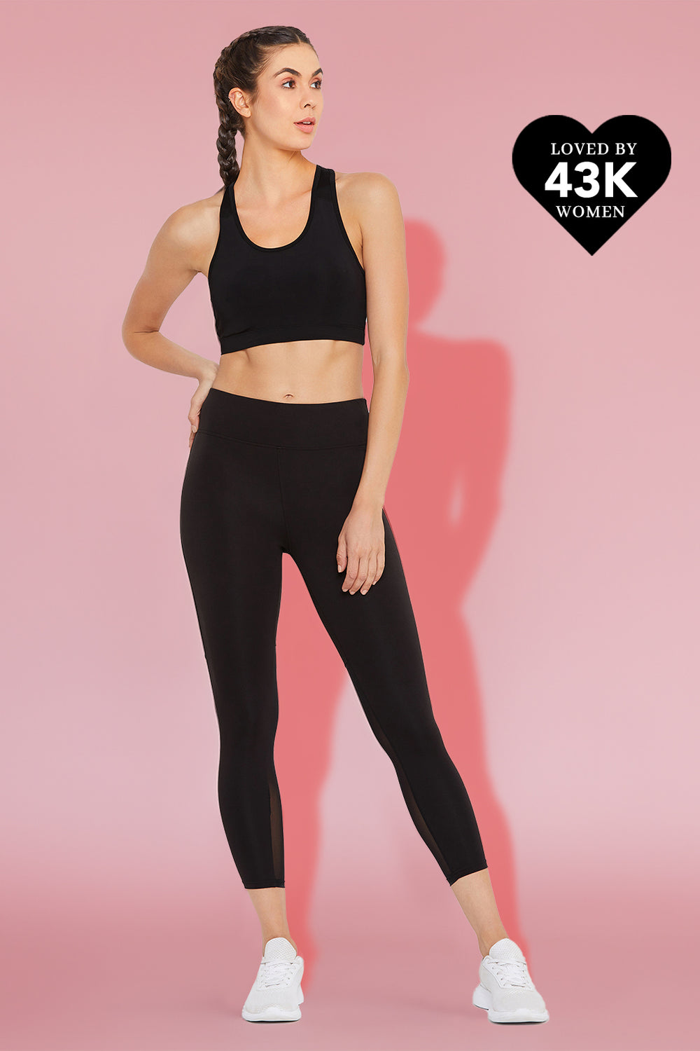 Black-Polyamide-Activewear-Ankle-Length-Tights