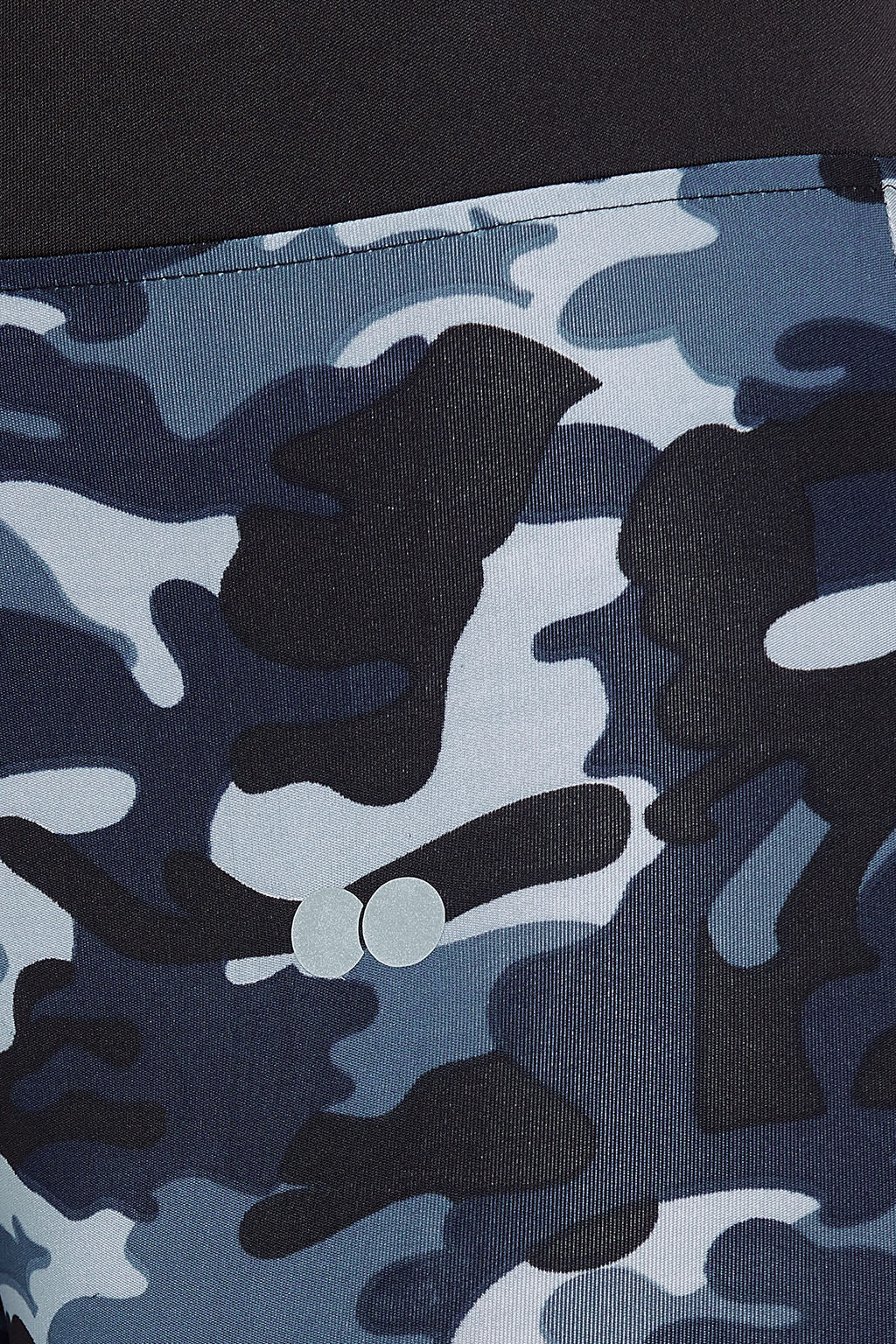 Navy-Blue-Polyamide-Camouflage-Print-Ankle-Length-Tights