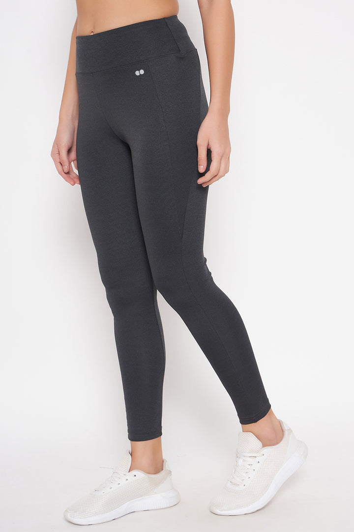 Dark-Grey-Poly-Spandex-High-Rise-Tights-With-Side-Pocket