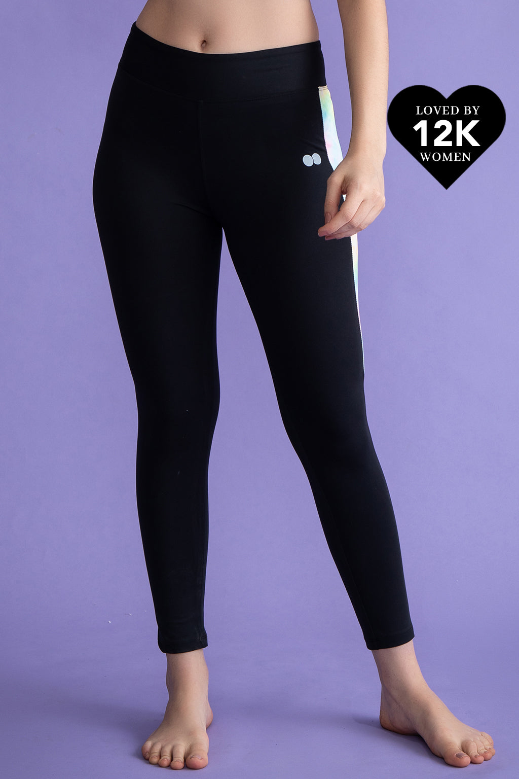 Black-Polyester-Snug-Fit-Active-Ankle-Length-Tights