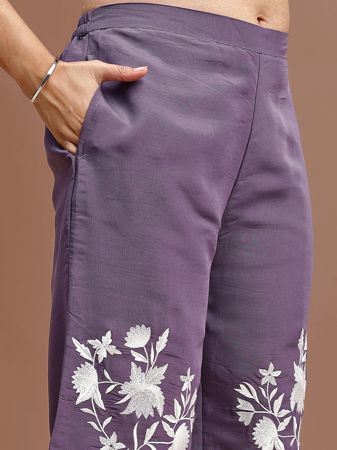 Lavender-Silk-Blend-Embroidered-Co-Ord-Set