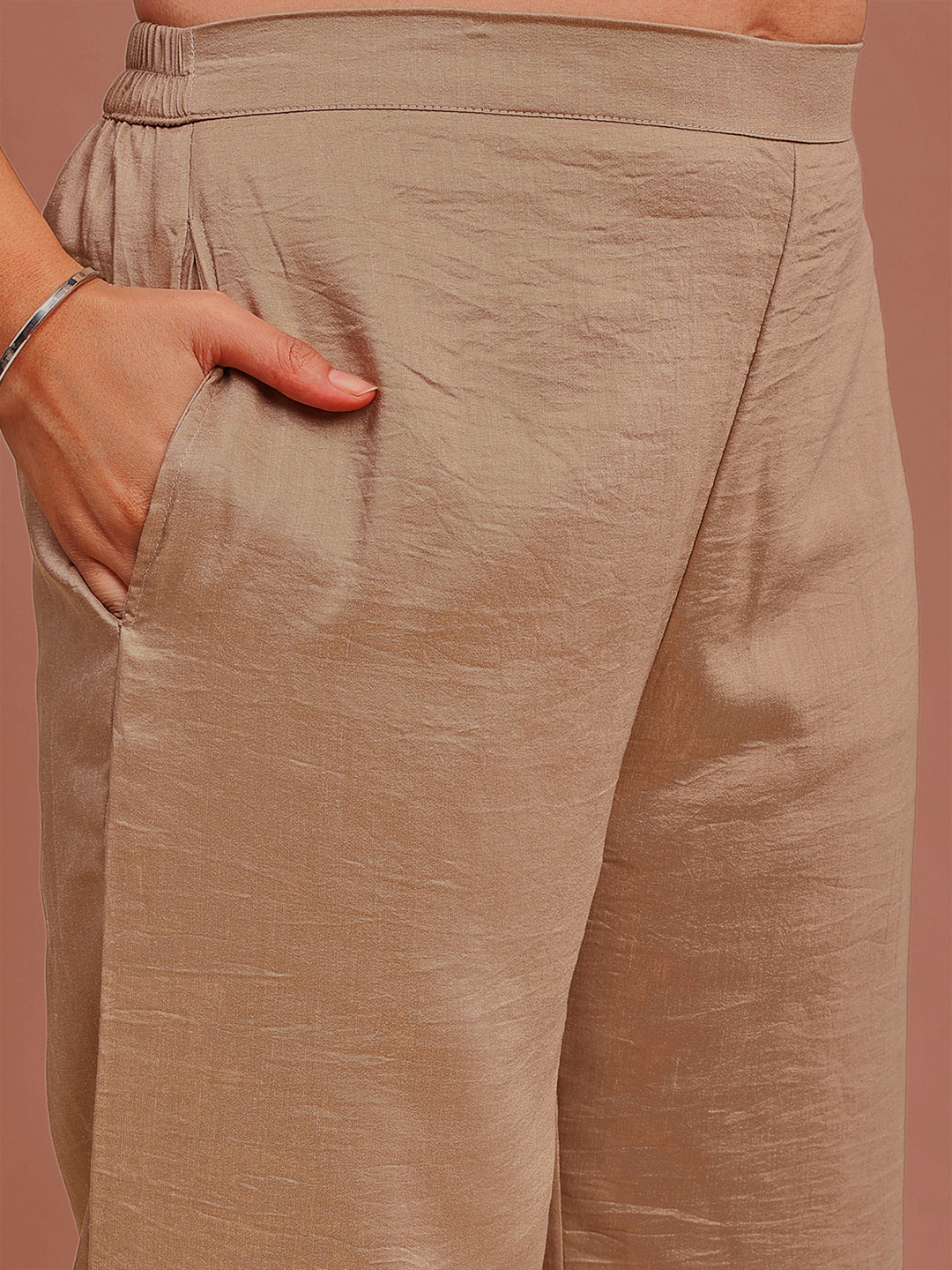 Beige-Silk-Blend-Zari-Work-Yoke-Embroidered-Co-Ord-Set