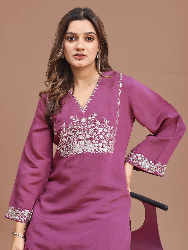 Mauve-Silk-Blend-Embroidered-2-Piece-Sharara-Set