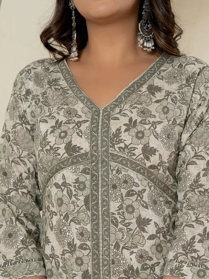 Grey-Cotton-Sequins-Work-Anarkali-Set