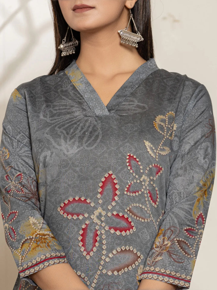 Grey-Silk-Blend-Digital-Print-Kurta