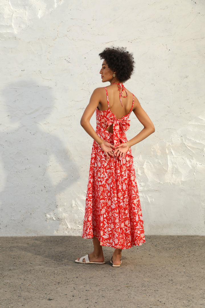 Red-Rayon-Floral-Printed-Temptation-Maxi-Dress