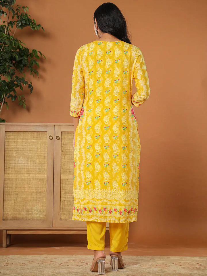 Mustard-Yellow-Muslin-Hand-Embroidery-3-Piece-Kurta-Set