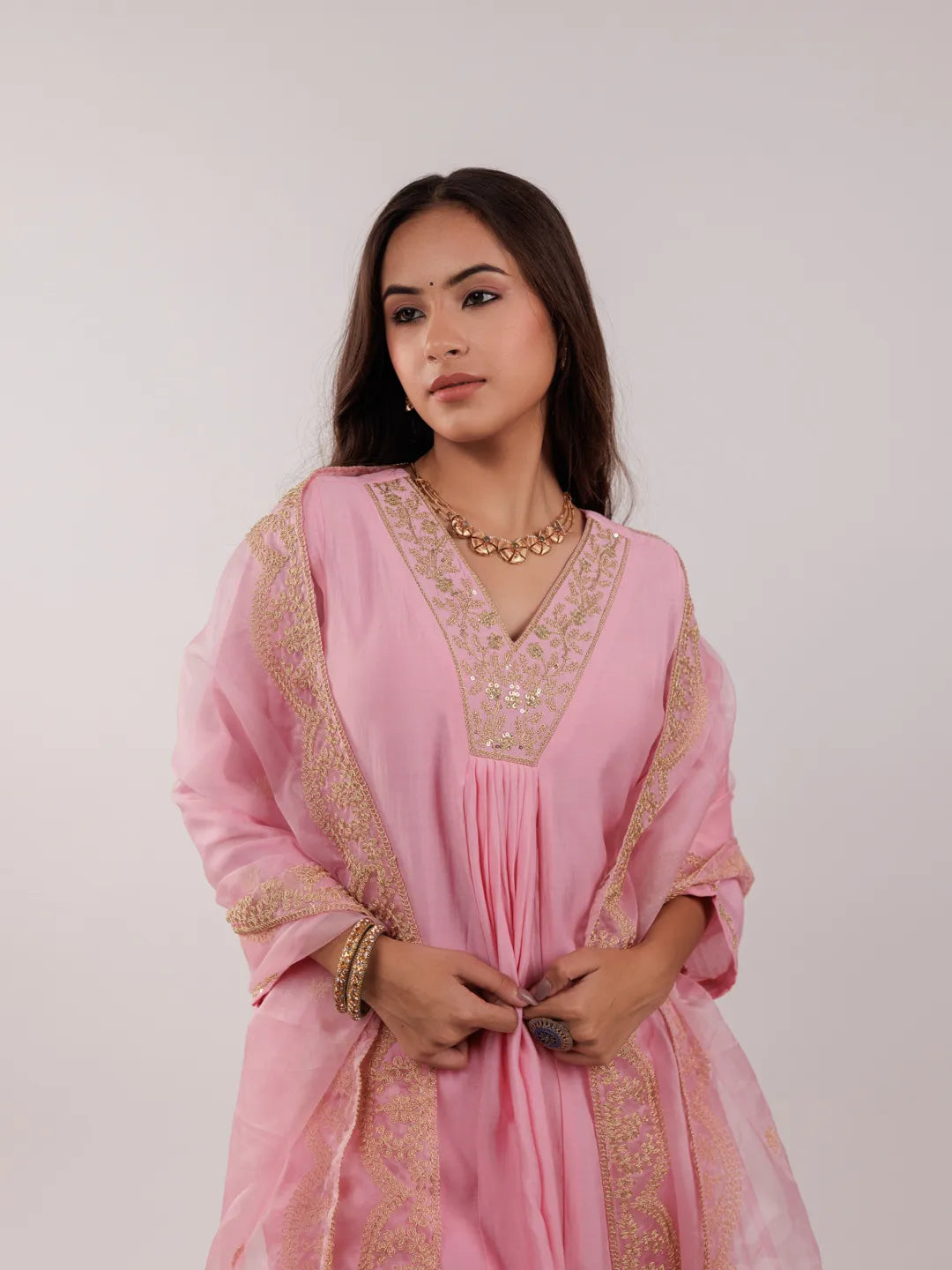 Pink-Silk-Embroidered-3-Piece-Kurta-Set