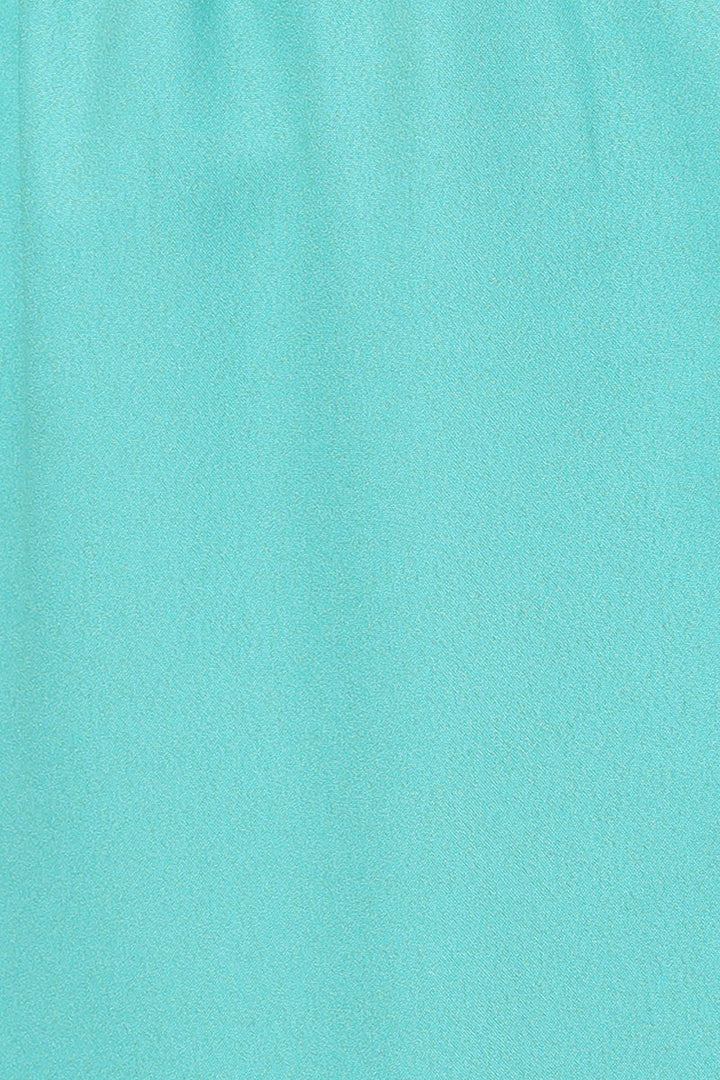 Turquoise-Blue-Poly-Crepe-Motifs-Straight-3-Piece-Kurta-Set