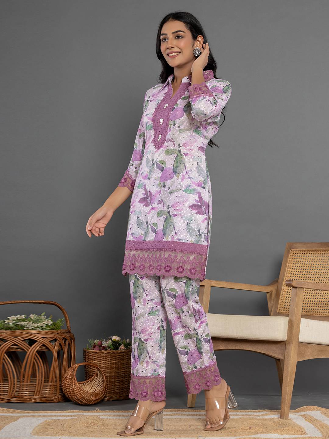 Purple-Cotton-Lace-Work-Schiffli-Co-Ord-Set