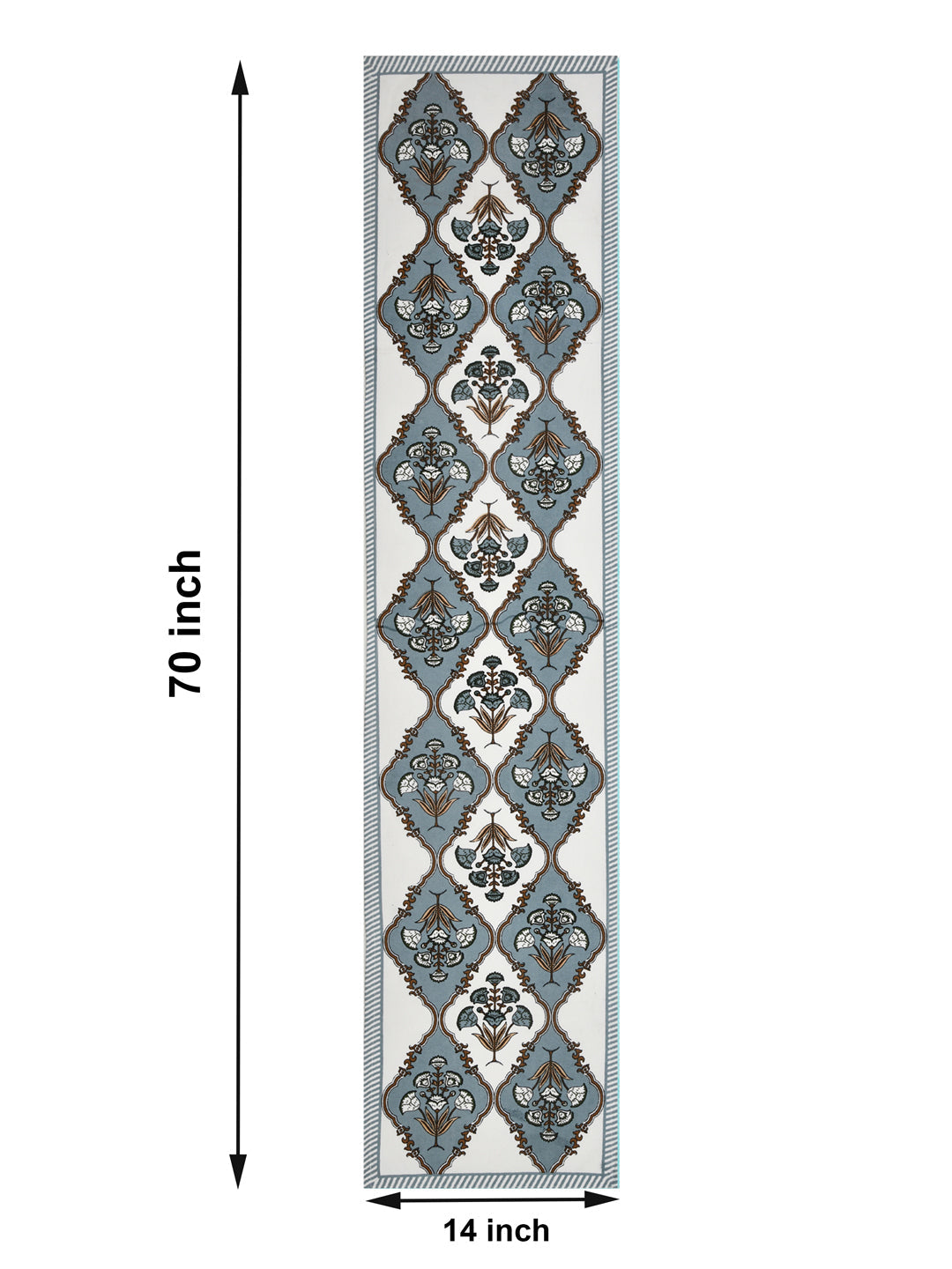 Blue-&-White-Cotton-Handblock-Printed-Table-Runner