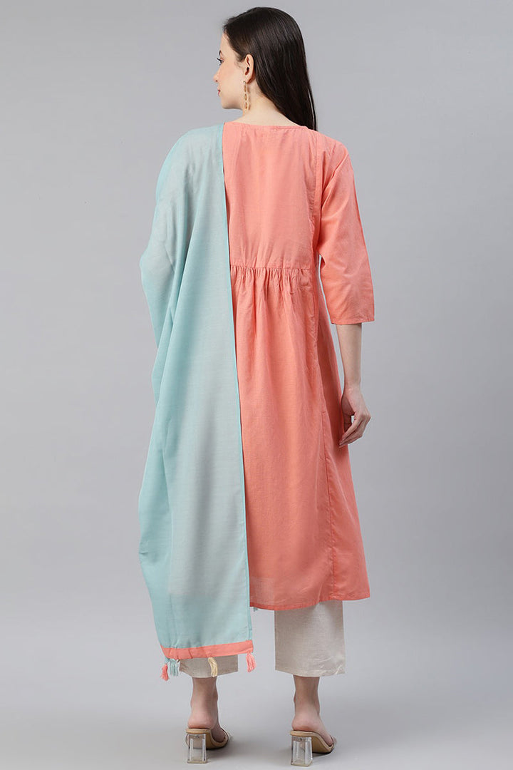 Cotton-Pink-Motifs-Printed-Straight-3-Piece-Kurta-Set