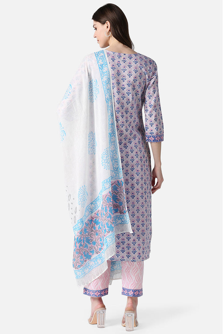 Lavender-Cotton-Motifs-Printed-Straight-3-Piece-Kurta-Set