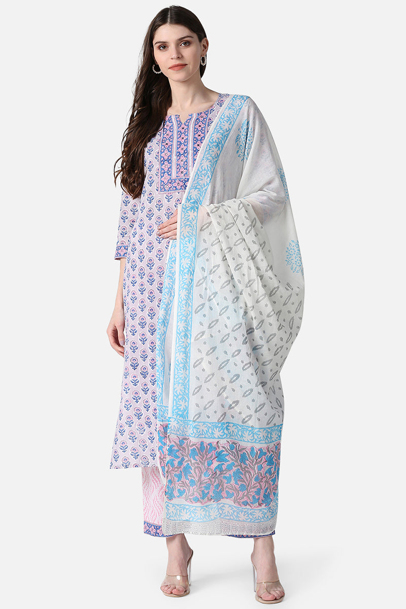 Lavender-Cotton-Motifs-Printed-Straight-3-Piece-Kurta-Set